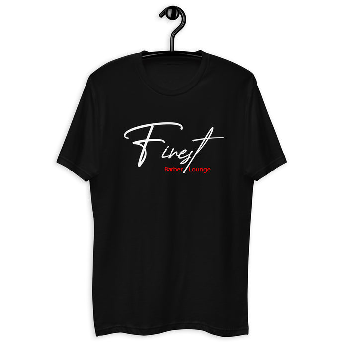 Finest Barber Lounge Fitted Short Sleeve T-shirt