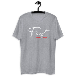Finest Barber Lounge Fitted Short Sleeve T-shirt