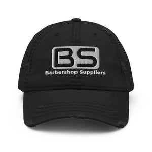 Barbershop Suppliers Distressed Dad Hat