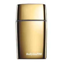 Load image into Gallery viewer, BaByliss Pro FOILFX02 Cordless Metal Double Foil Shaver - Gold #FXFS2G