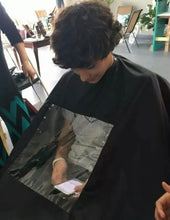 Load image into Gallery viewer, The Shave Factory Barber Cape with Window