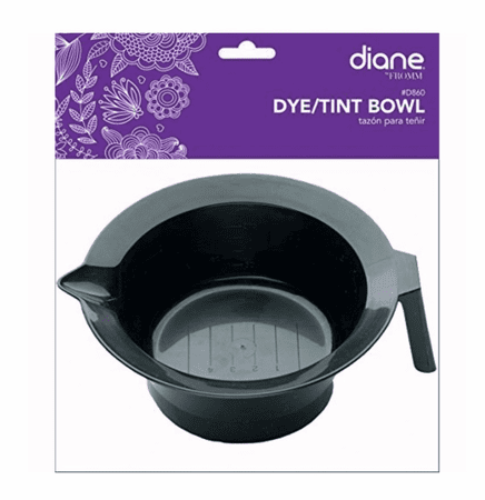 Diane Dye/Tint Bowl Black 6 oz #D860