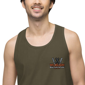 WB ‘22 Embroidered Men’s premium tank top